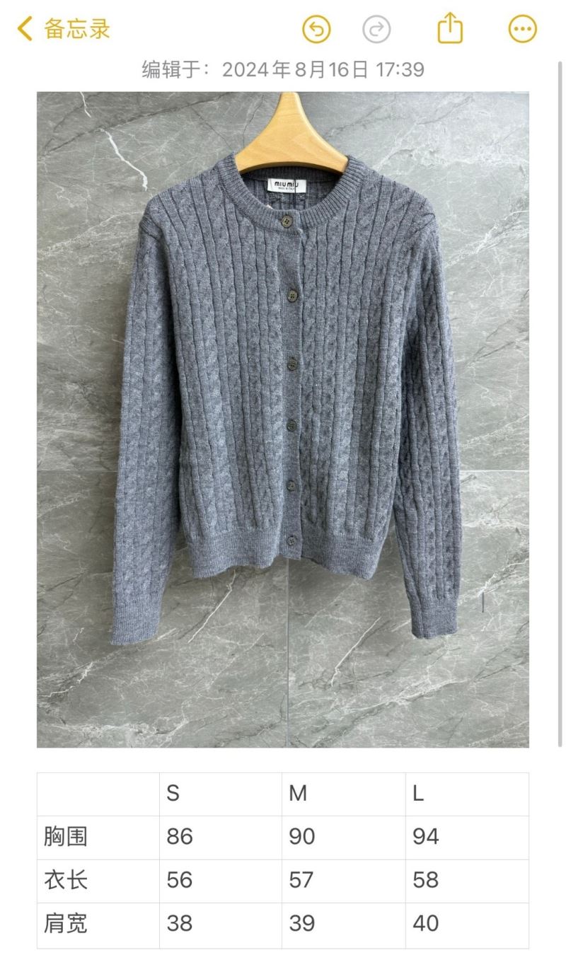 Miu Miu Sweaters